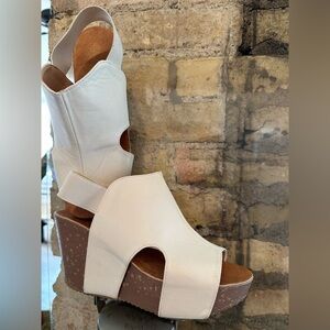 White Women's Platform Sandals